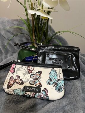 Rosetti and Nine West Wristlet Bundle EUC